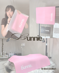 the bunnie cosmetic mat - bubblegum
