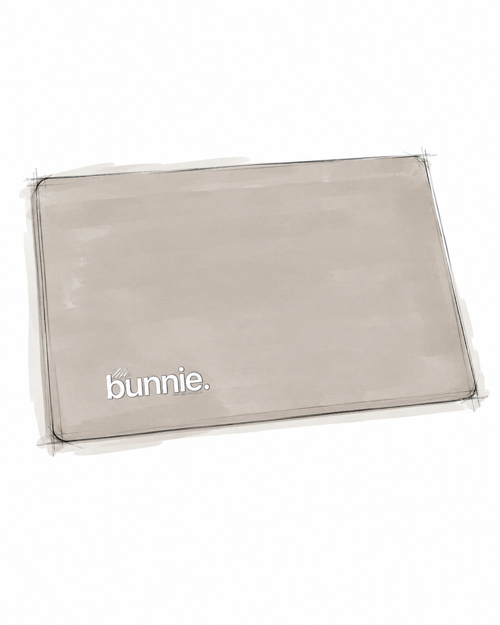 the bunnie cosmetic mat - latte